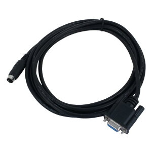 uxcell 2.5m �V���A�� RS232 DB9 ���X - �I�X 8 �s�� �~�j Din PLC �v���O���~���O �P�[�u�� Proface GPW-CB02 �p