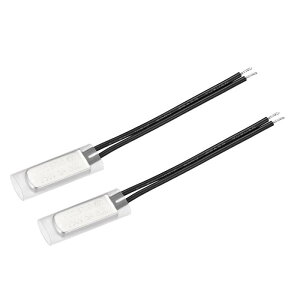 uxcell KSD9700�T�[���X�^�b�g ���x�R���g���[���[ �X�C�b�` ���^���� ���x80�� ����ɕ߂�N.C 5A 2��