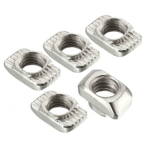 uxcell Sliding T Slot Nuts, M5 Thread for 2020 Series Aluminum Extrusion Profile 20pcs