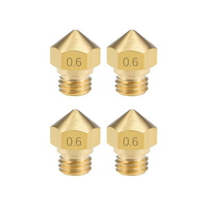 uxcell 3Dv^[mYwbh 0.6mm M7lW̌ ^J M K10 1.75mm GNXg[_[ vgp 4