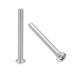 uxcell ix ˂ M5 x 50mm 20{ 304XeX| \t @B˂ ƓdiC ؍H H ԗp Vo[g[