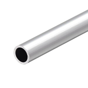 uxcell 6063�A���~�j�E���ۊ� 300mm���� 17mm�O�a 7-15mm���a �V�[�����X�A���~�j�E���X�g���[�g�`���[�u 14mm ID x 18mm OD