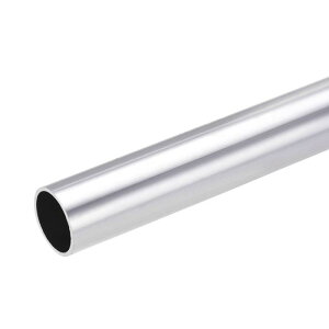 uxcell 6063�A���~�j�E�� �ۊ� 28mm�O�a 25mm���a 300mm���� �V�[�����X�X�g���[�g�`���[�u 1��