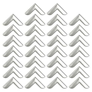 uxcell �{�b�N�X�R�[�i�[�v���e�N�^�[ �r���e�[�W�K�[�h�G�b�W�J�o�[ �u�b�N�X�N���b�v�u�b�N�A���o���W���G���[ �{�b�N�X�R�[�i�[���� �R�[�i�[�v���e�N�^�[ �V���o�[�g�[�� 30��