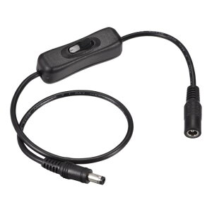 uxcell I/ItXCb`tDCP[u 5.5 mmx2.5 mmDCIX-XP[u LEDfXNv LEDXgbvp ubN 50 cm 3