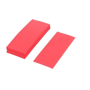 uxcell PVC�M���k�`���[�u �d�r���b�v �t���b�g��29.5mm 18650�d���p ���b�h 30����