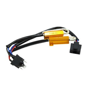 uxcell LEDfR[_[ H4 LED  wbhCg WX^[ z LZ[ fR[_ A_v^[ 50W DC 12V 8I