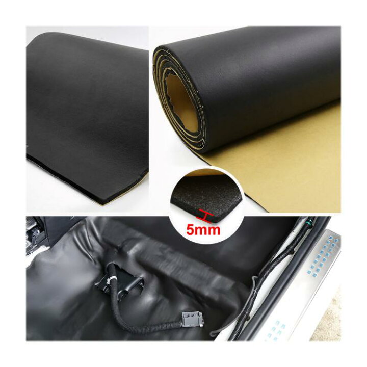 楽天市場 Uxcell 車用断熱マット 断熱シート 車 断熱材 熱反射 0cmx100cm 厚さ5mm 遮熱シート 自動車用 断熱マット 吸音 遮音防音材料 遮熱マット 防音フォーム ブラック Uxcell Japan