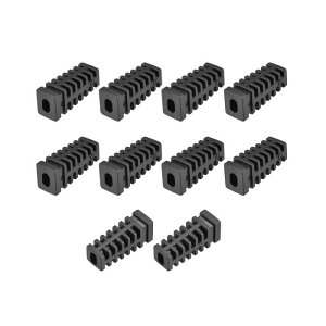 uxcell ͌u[c PVCR[hveN^[ X[u 25.3 mm TCY3.4mmx5.8mm ubN 10