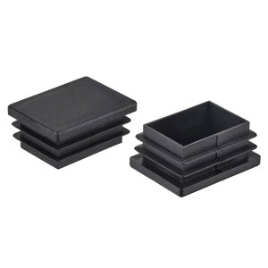 uxcell �����`�G���h�L���b�v �u���b�N 40mmx30mm �|���v���s�����ގ� �ǒ[�p�� 10����