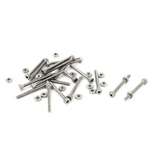uxcell �Z�p���t�{���g M2x20mm �X�e�����X�| 20����