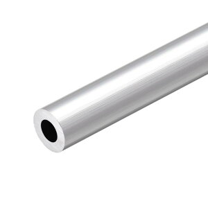 uxcell 6063�A���~�j�E���ۊ� 300mm���� 19mm�O�a 5.2-16mm���a �V�[�����X�A���~�j�E���X�g���[�g�`���[�u 10mm ID x 19mm OD