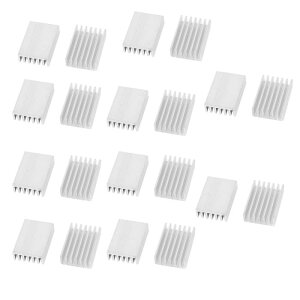 uxcell 20 20mm q[gVNLbg 20x14x6mm A~jE q[gVN ptB N[[q[gVN MOSFET IC 3Dv^[ LEDCgfoCXp