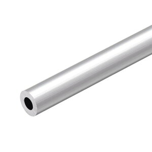 uxcell 6063�A���~�j�E���ۊ� 300mm���� 17mm�O�a 7-15mm���a �V�[�����X�A���~�j�E���X�g���[�g�`���[�u 9mm ID x 18mm OD