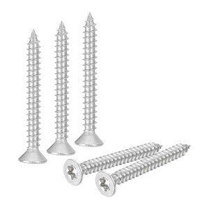 uxcell 40̃tbgwbhgNX˂ M4 x 35mm 304XeX|̃JE^[VNȐEhƖ؂˂ T20rbgɓK ؍ tFX fbLɎgp\iVo[j