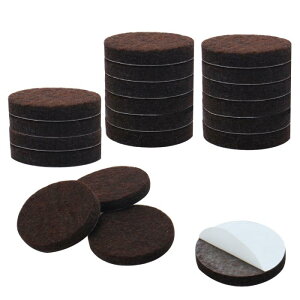 uxcell �֎q�r�J�o�[ �֎q���L���b�v ���ax���� 19x5mm 22x5mm 25x5mm 32x5mm 38x5mm 20�Z�b�g 5�T�C�Y�I�ׂ� �t�F���g�p�b�h �Ƌ�p�b�h �Ƌ�p �~�` ���Ȑڒ� ���h�~ �t���A �v���e�N�^�[