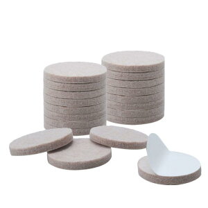 uxcell �֎q�r�J�o�[ �֎q���L���b�v ���ax���� 19x5mm 22x5mm 32x5mm 38x5mm 20�Z�b�g 4�T�C�Y�I�ׂ� �t�F���g�p�b�h �Ƌ�p �~�` ���Ȑڒ� ���h�~ �t���A �v���e�N�^�[