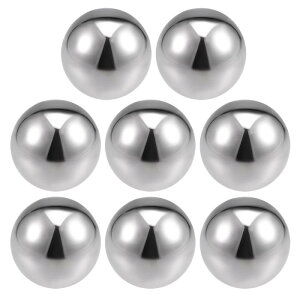 uxcell ����L���b�v�{�[�� 304�X�e�����X�| 41mm�{�[�����a �x�[�X�t�� �肷��K�i 8����