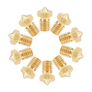 uxcell 3Dv^[mYwbh 1mm M6lW̌ ^J V5 V6 1.75mm GNXg[_[ vgp 10