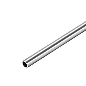 uxcell �ۂ��`���[�u �X�g���[�g�p�C�v 304�X�e�����X�� �V�[���Ȃ� �O�a6 mm �ǌ���0.6 mm ����250 mm