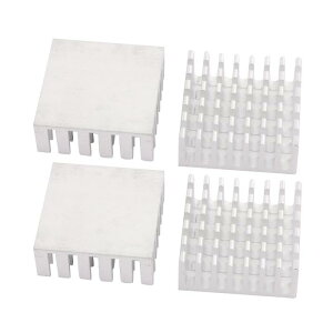 uxcell q[gVN N[[WG[^[ ptB q[gVNtB M MgU 25mm x 25mm x 10mm 4