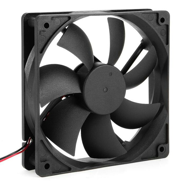 楽天市場】uxcell 冷却ファン DC 12V 0.18A 120x120x25mm スリーブ 