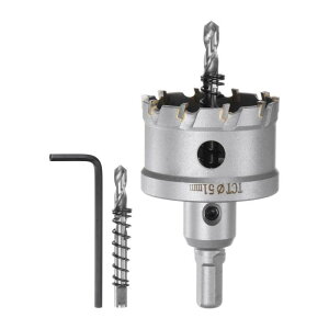 uxcell pz[\[ TCTJ[oChJb^[ 51mm / 2" a XeX|  A~jE  ^J vX`bNp ǉ Z^[rbgt