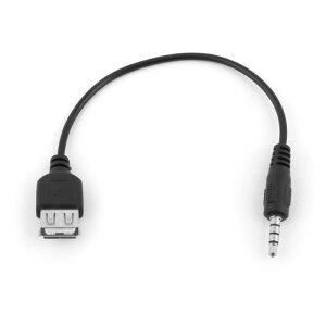 uxcell ԍMP3v[[ USB 2.0X 3.5mm[IX I[fBI wbhtH vO P[u R[h