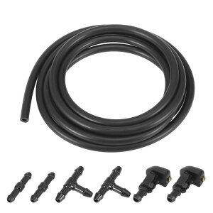 X AUTOHAUX �t�����g�K���X�E�H�b�V���[�z�[�X ���C�p�[�z�[�X�R�l�N�^�[ ���o�[�K�X�P�b�g �v���X�`�b�N�� �u���b�N 3W7Z17603AA 7����