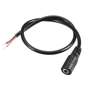 uxcell DC�R�l�N�^ DC�d��3.5mmx1.35mm 30 cm�����o�[�������X�v���O �R�l�N�^�s�O�e�[�� 2��