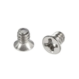 uxcell �v���X�����˂��t�@�X�i�[ ��6-32 x 5 mm ���b�v�g�b�vPC TV�t�@���I�[�f�B�I�X�C�b�`�p �V���o�[�g�[�� 120��