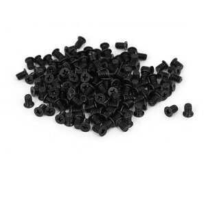 uxcell n[hhCulW 63.5mmn[hhCup M3x4.8mm ubNbL 200