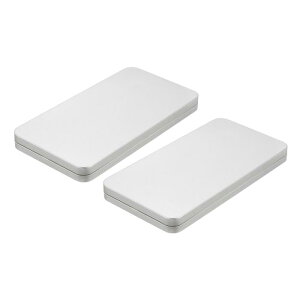 uxcell ^ eB{bNXRei 2Zbg 6.7x3.5x0.6" Vo[ ~j|[^u^`̃qWteB{bNX bht LfBeB MtgJ[hp