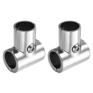 uxcell �{�[�g�p�n���h���[���t�B�b�e�B���O2�Z�b�g 3�E�F�C�p�C�v�R�l�N�^�[�e�B�[�X�v���b�g 1�C���`O.D.�`���[�u�p316�X�e�����X�X�`�[���`���[�u�ڑ� �V�F���t ��I�ɓK�p