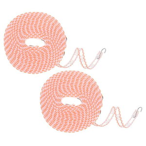 uxcell 2Zbg ɋq 5M 16.4ft vX`bN 񊊂󃍁[v |[^u spq oRj[ O h[ Lvp IWF