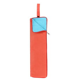 uxcell 傘用バッグ キャリーバッグ 4.9"x15" ポータブル 反転式 濡れた傘用スリーブ 折りたたみカバー 防水ポーチ ケース 収納 旅行 家庭 屋外用 オレンジ