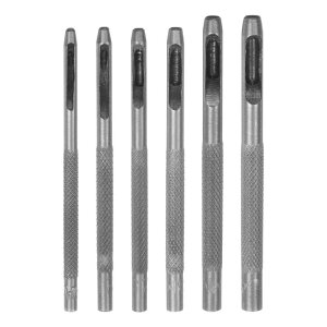 uxcell 6�Z�b�g�̃��U�[�z�[���p���` 1.5mm-4mm �J�[�{���X�`�[�����̒���ی��p���` �J�b�^�[ �x���g �E�H�b�`�o���h �� �v���X�`�b�N ���U�[�N���t�g�Ɏg�p