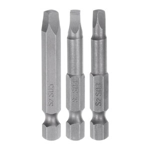 uxcell SQ3/SQ4/SQ5 �X�N�G�A�h���C�o�[�r�b�g 1/4 �Z�p�V�����N 2 ���� ���C�t�� �Z�L�����e�B�X�N�����[�h���C�o�[�p���[�c�[��