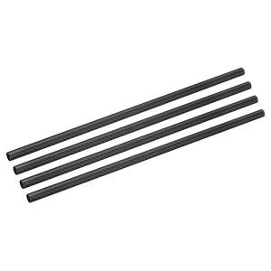 uxcell 4�{�Z�b�g �J�[�{���t�@�C�o�[�`���[�u 14 x 16 x 500mm �} �b�g�d�グ ���[�������J�[�{�����E���h�`���[�r���O RC��s�@ �N�A�b�h�R�v�^�[ �}���`�R�v�^�[�p