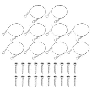 uxcell 10Zbg j[hP[uACbgGh 15cmx1.5mm 304XeX|C[[vj[h Zt^bsOXN[t Ƌ⃉v݂̒艺Ɏgp