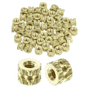 uxcell ���[���b�g�C���T�[�g�i�b�g �^�J ���X�˂��C���T�[�g �q�[�g�Z�b�g�C���T�[�g 3D�v�����g���i �v���X�`�b�N�V�F���p M2x3(L)x4 mm(�O�a) 50��