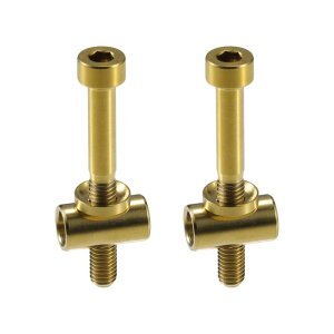 ACROPIX M5x40mm �S�[ ���h�g�[�� ���j�o�[�T�� �V�[�g�|�X�g �T�C�N�����O �X�N�����[ �o�C�N ���]�� �V�[�g�|�X�g �N�����v �`���[�u �{���g �i�b�g ���b�V���[ - 2�Z�b�g