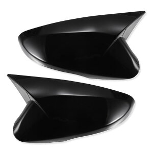 Motoforti ���E�T�C�h�~���[�J�o�[ �o�b�N�~���[�J�o�[�L���b�v Hyundai�ɑΉ� Velo-ster�ɑΉ� 2012-2017 �v���X�`�b�N �O���X�u���b�N 1�y�A