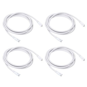 PATIKIL 2 M T5 T8 LED�����v�ڑ����C���[ 4�� LED�_�u���G���h 3�s�� �P�[�u���R�l�N�^ �����N�\�ȉ����d���R�[�h LED��̌^�`���[�u�p �z���C�g