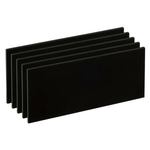 PATIKIL �n�ڃ����Y�V�F�[�h8�K���X4.25"x 2" 5�Z�b�g �Ă�����K���X���_�[�N�j���O�t�B���^�[�v���[�g�J�o�[ �n�ڃw�����b�g�p�t�[�h �����p