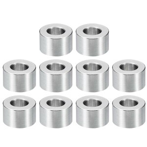 PATIKIL M8�X�e�����X�X�y�[�T�[ 10���� ���^���X�y�[�T�[ �ی^�X�y�[�T�[ 8.2mm���a×16mm�O�a×10mm�� ����X�y�[�T�[ 5/16"�܂���M8�l�W�p �p�C�v�X�y�[�T�[ �X�N�����[�X�^���h�I�t