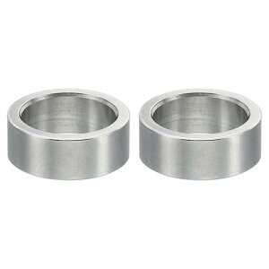 PATIKIL M12�X�e�����X�X�y�[�T�[ 2���� ���^���X�y�[�T�[ �X�e�����X�X�`�[�� 12.2mm ID x 16mm OD x 6mm L 1/2�܂���M12�l�W�p �X�y�[�T�[�X�N�����[�X�^���h�I�t