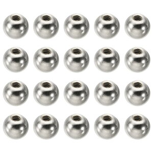 PATIKIL M3x0.5 mm �{�[���i�b�g�m�u 20�� �Y�f�| �@��{�[�� ���n���h�� �i�b�g���� �Ƌ���v��DIY�v���W�F�N�g�p �V���o�[�g�[��