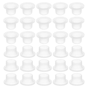 uxcell ֌Rh~V[KXPbg VR[ xgz[XV[bV[vO ֌pOpou zCg 23x13 mm 60