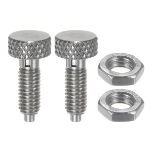 uxcell 2Zbg XvOvW[ jtnh M5TCY 0.39"̃Xbh XeX 񃍃bLO CfbNXvW[ HƗp@ʒus